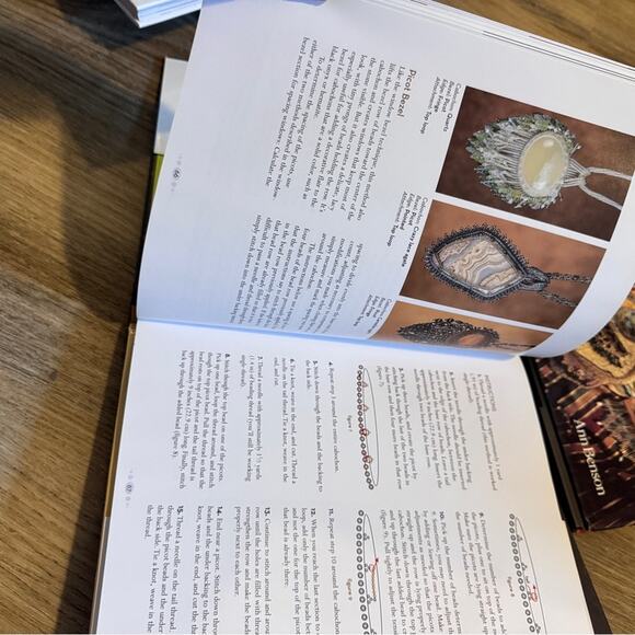 Vintage Beading Jewelry Making Books Set of 3 - Picture 3 of 8